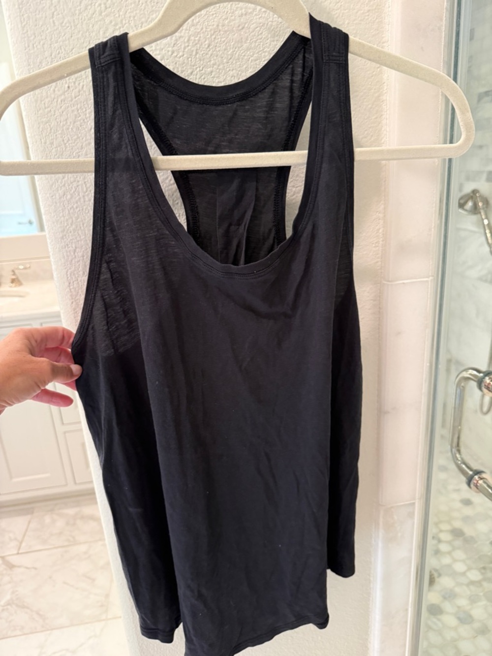 Lululemon Black Racerback Tank Top - Women
